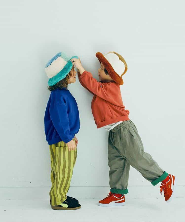 保暖又時尚的加絨寬腿褲