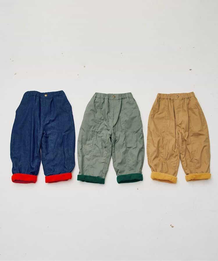 保暖又時尚的加絨寬腿褲