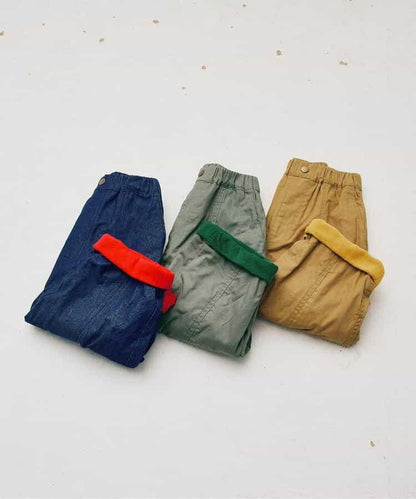 保暖又時尚的加絨寬腿褲