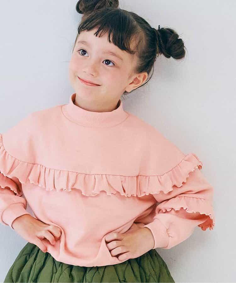 內加絨荷葉邊衛衣