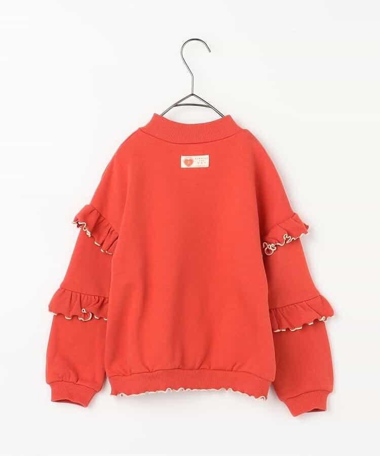 內加絨荷葉邊衛衣