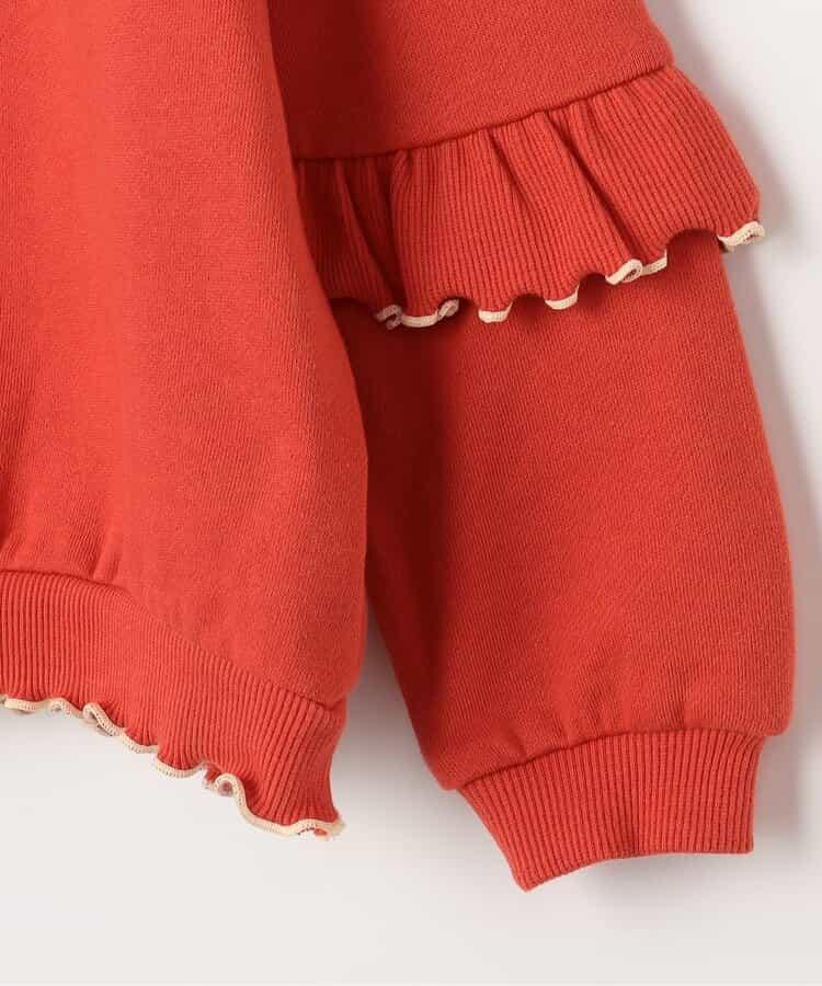 內加絨荷葉邊衛衣