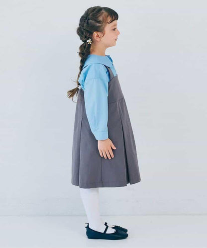 吊帶百褶連衣裙 正式場合適用