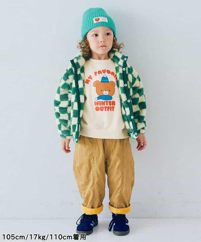 保暖又時尚的加絨寬腿褲