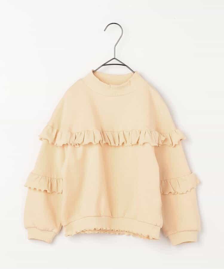 內加絨荷葉邊衛衣