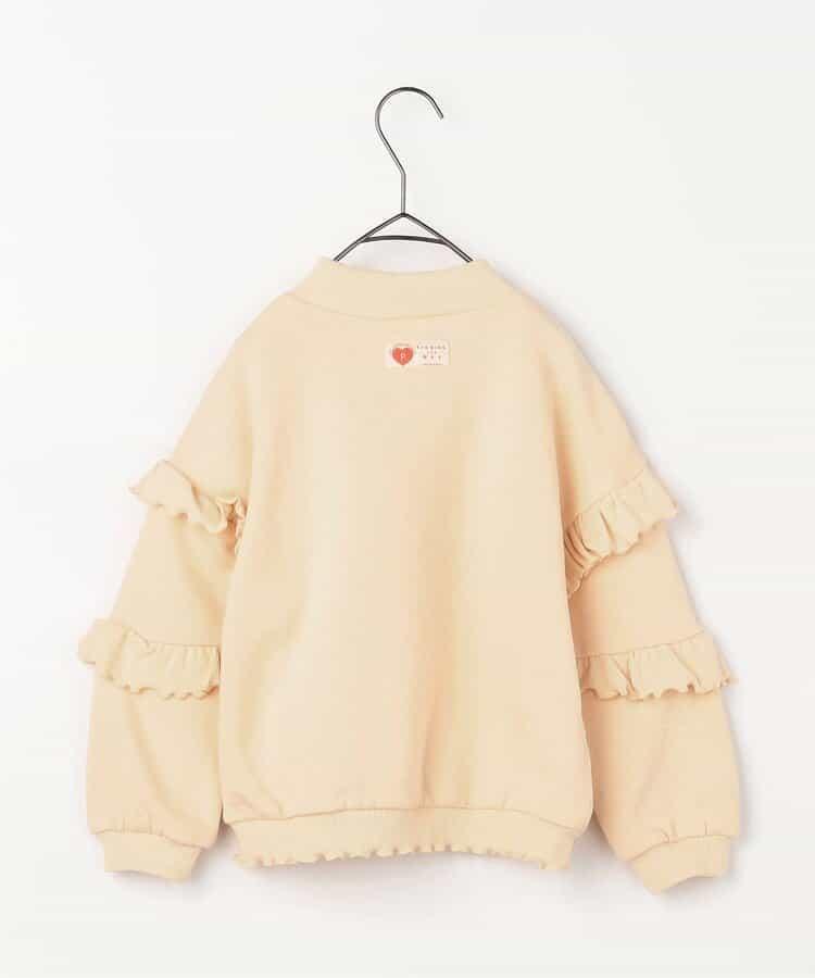 內加絨荷葉邊衛衣