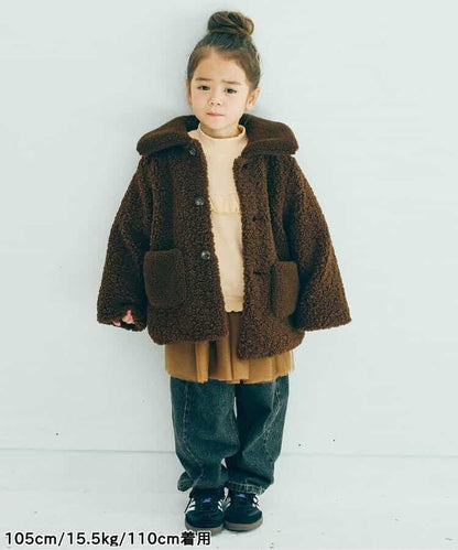 內加絨荷葉邊衛衣