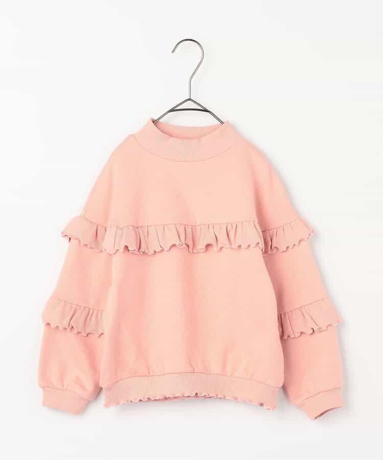 內加絨荷葉邊衛衣