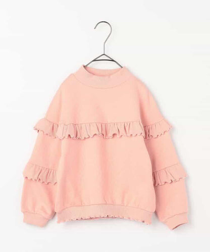 內加絨荷葉邊衛衣