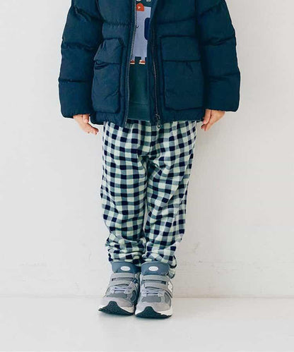 天鵝絨觸感柔軟起毛抓絨保暖打褶長褲 Link