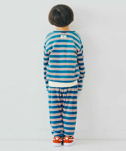 天鵝絨觸感柔軟起毛抓絨保暖打褶長褲 Link