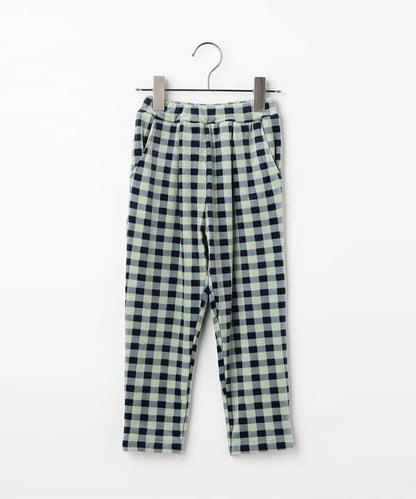 天鵝絨觸感柔軟起毛抓絨保暖打褶長褲 Link