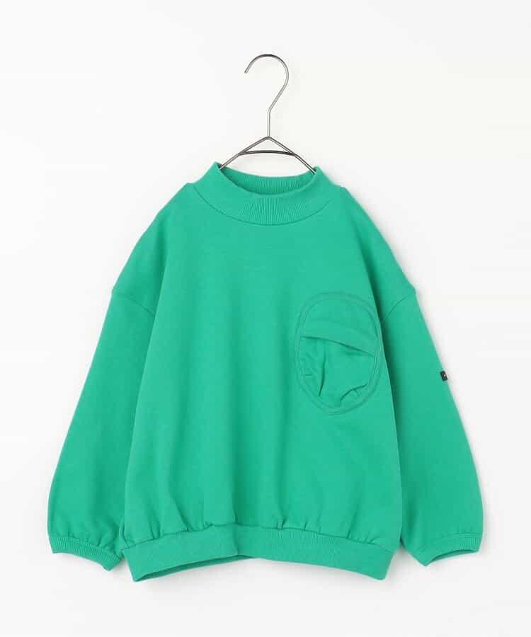 加絨高領口袋衛衣