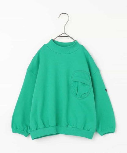 加絨高領口袋衛衣