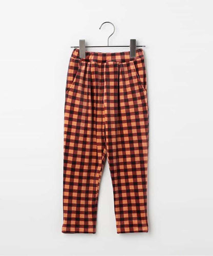 天鵝絨觸感柔軟起毛抓絨保暖打褶長褲 Link