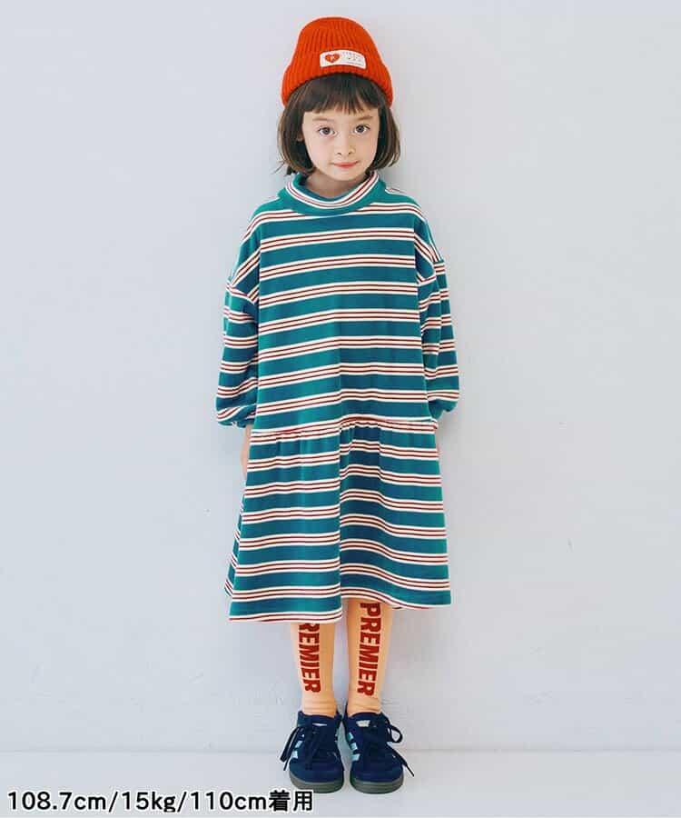 天鵝絨觸感柔軟絨毛保暖連衣裙 Link