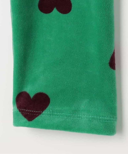 天鵝絨觸感柔軟絨毛保暖打底褲