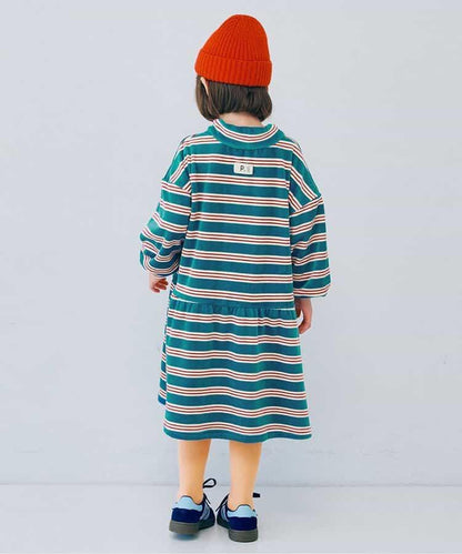 天鵝絨觸感柔軟絨毛保暖連衣裙 Link