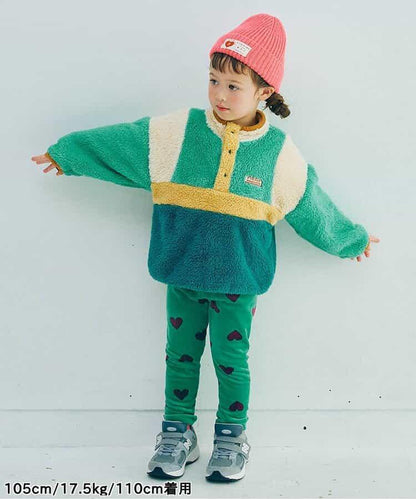 天鵝絨觸感柔軟絨毛保暖打底褲