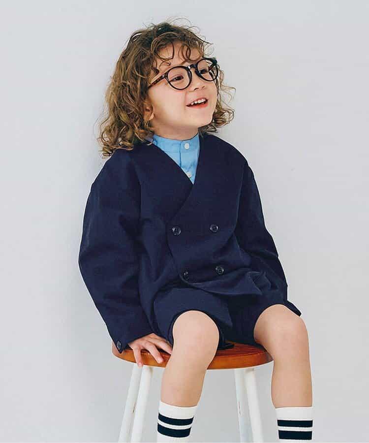 無領雙排扣西裝外套 正裝適用