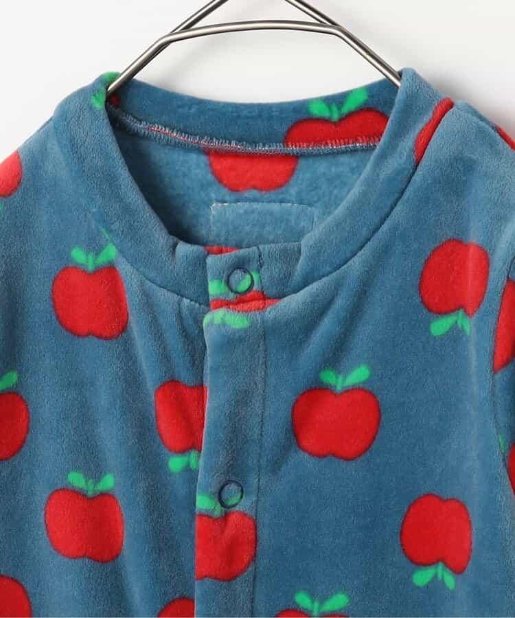 天鵝絨觸感柔軟絨毛保暖連體衣 Link