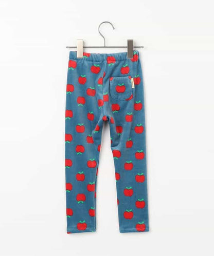 天鵝絨觸感柔軟絨毛保暖打底褲