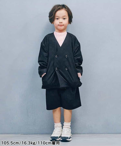 無領雙排扣西裝外套 正裝適用