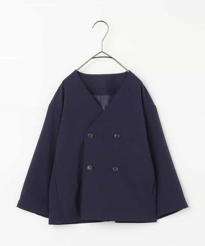 無領雙排扣西裝外套 正裝適用