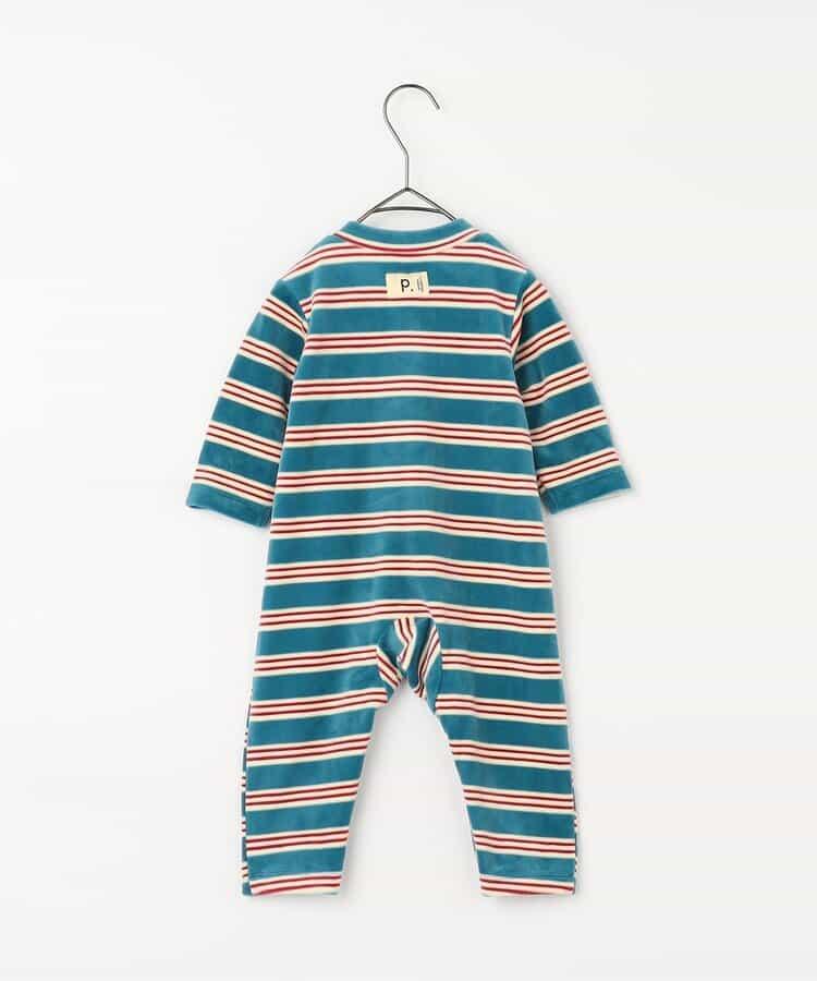 天鵝絨觸感柔軟絨毛保暖連體衣 Link