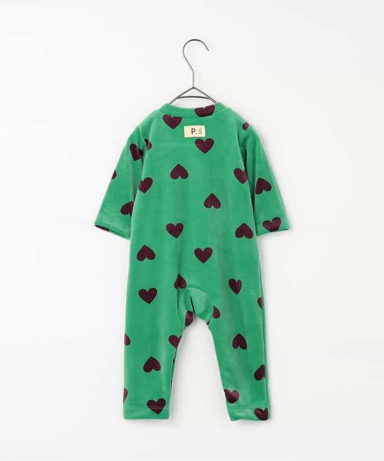 天鵝絨觸感柔軟絨毛保暖連體衣 Link