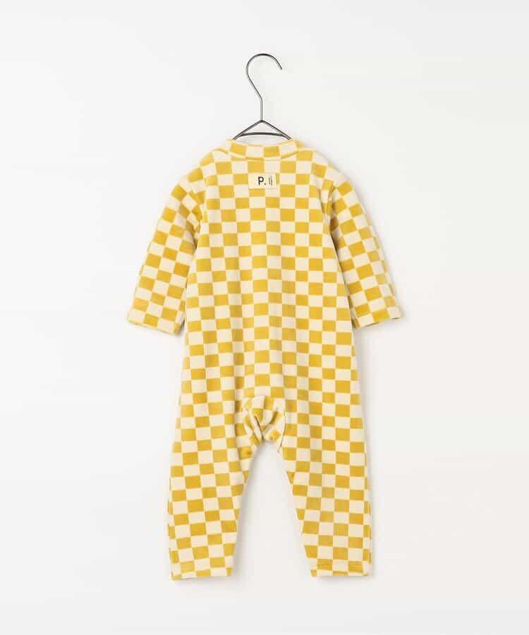 天鵝絨觸感柔軟絨毛保暖連體衣 Link