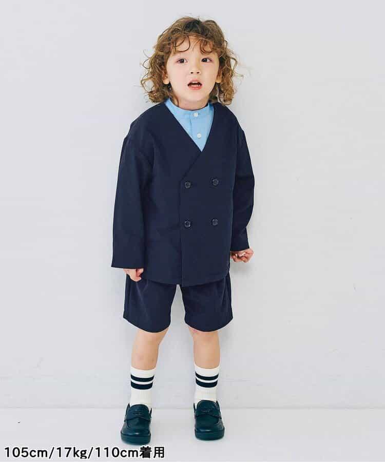 無領雙排扣西裝外套 正裝適用