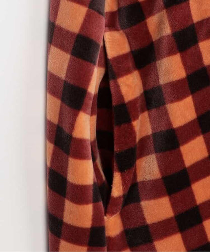 天鵝絨觸感柔軟絨毛保暖連衣裙 Link