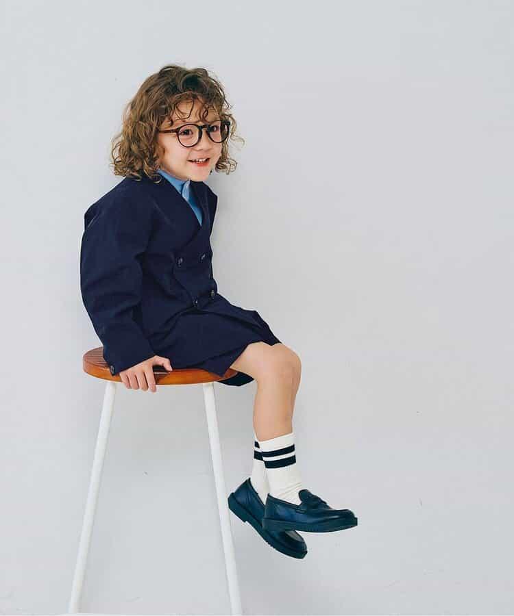 無領雙排扣西裝外套 正裝適用