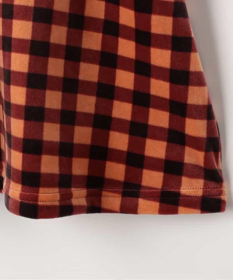 天鵝絨觸感柔軟絨毛保暖連衣裙 Link