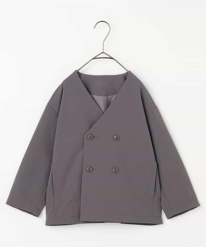 無領雙排扣西裝外套 正裝適用