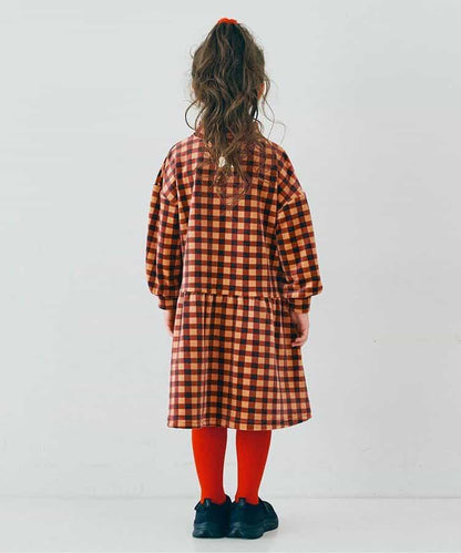 天鵝絨觸感柔軟絨毛保暖連衣裙 Link