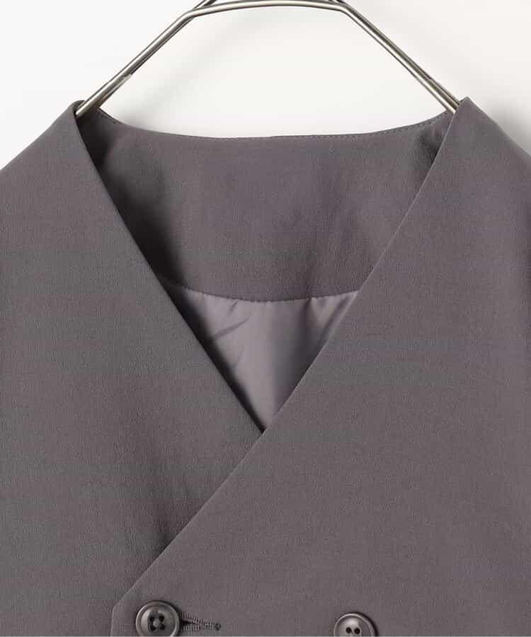 無領雙排扣西裝外套 正裝適用