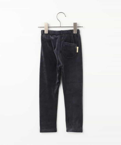 天鵝絨觸感柔軟絨毛保暖打底褲