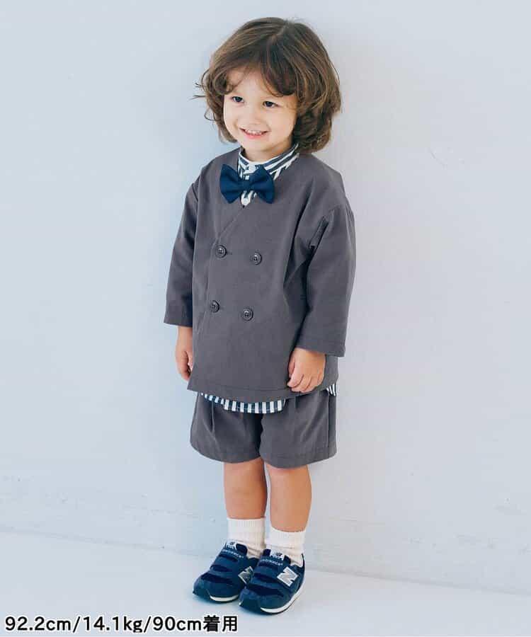 無領雙排扣西裝外套 正裝適用