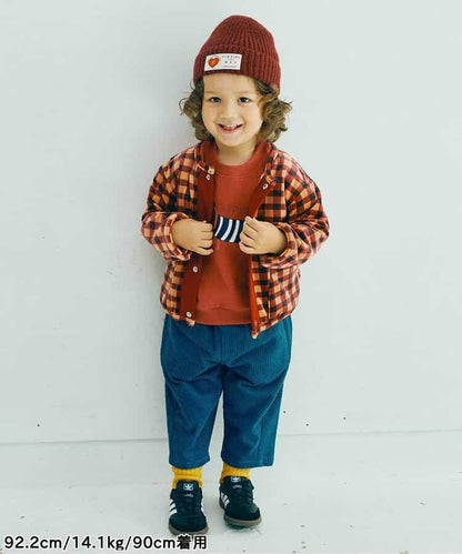 天鵝絨觸感柔軟絨毛抓絨按扣開衫