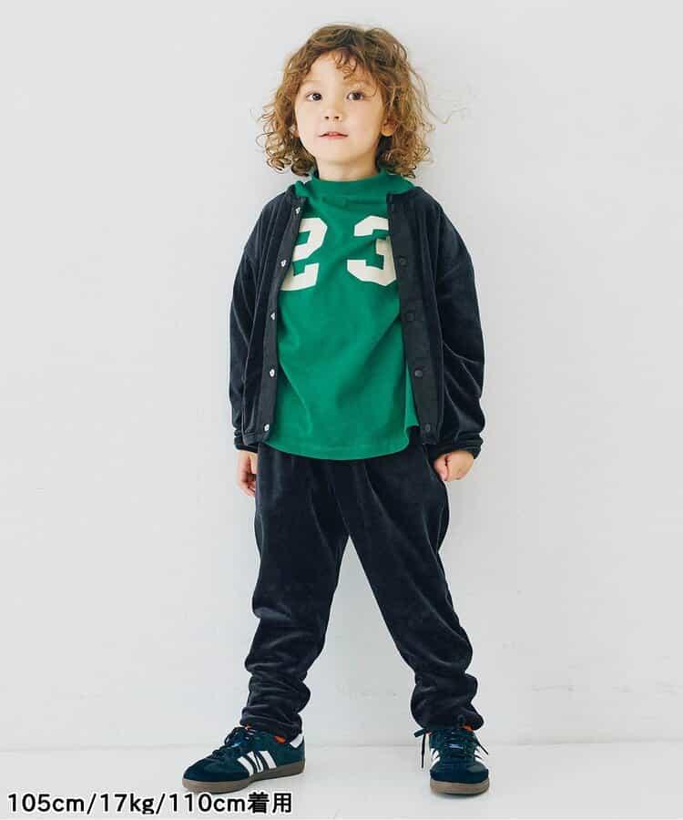 天鵝絨觸感柔軟絨毛抓絨按扣開衫