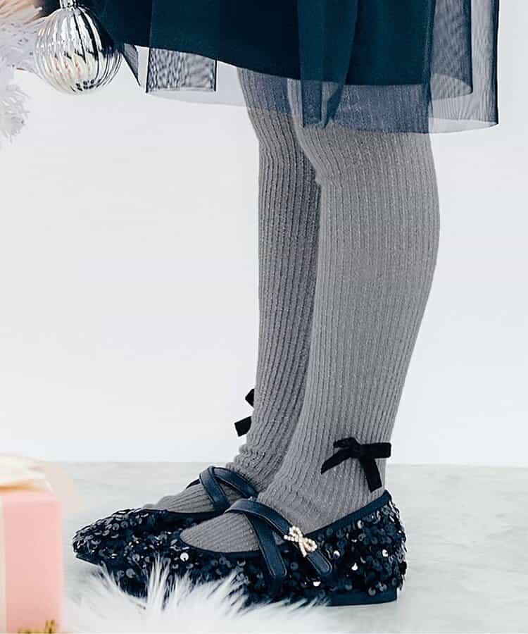 蝴蝶結亮絲連褲襪