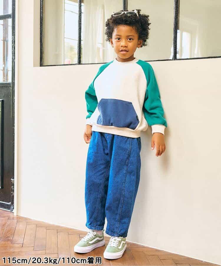 肘部補丁插肩袖衛衣