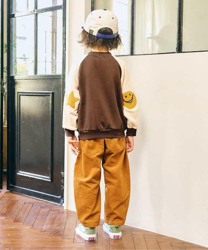 肘部補丁插肩袖衛衣