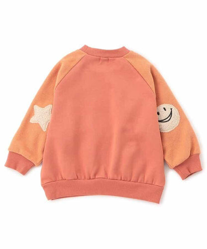 肘部補丁插肩袖衛衣