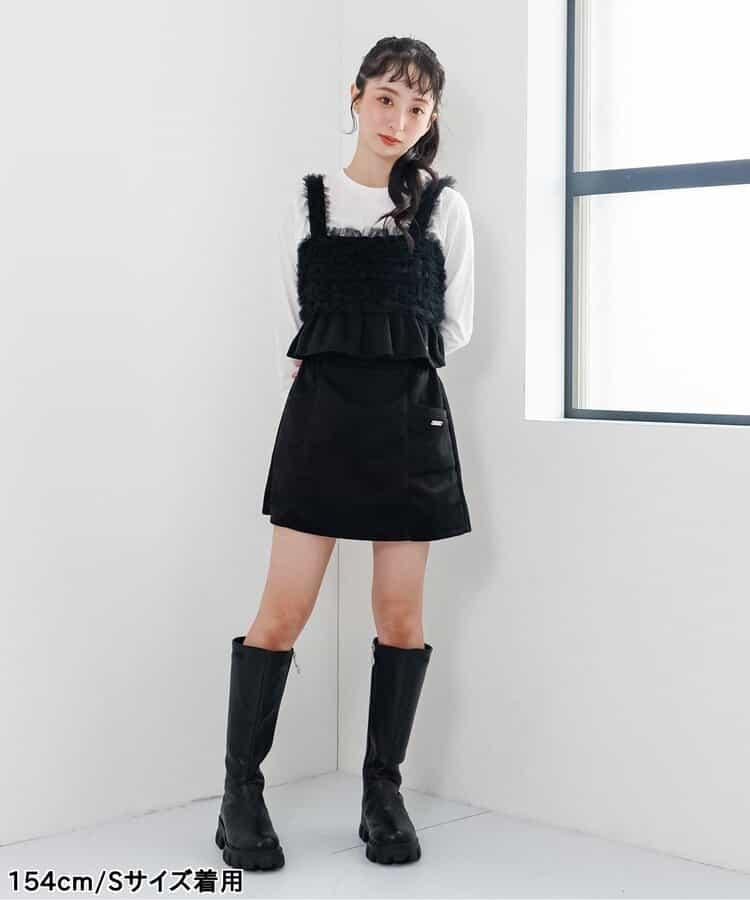 【套裝可搭配】麂皮半身裙褲