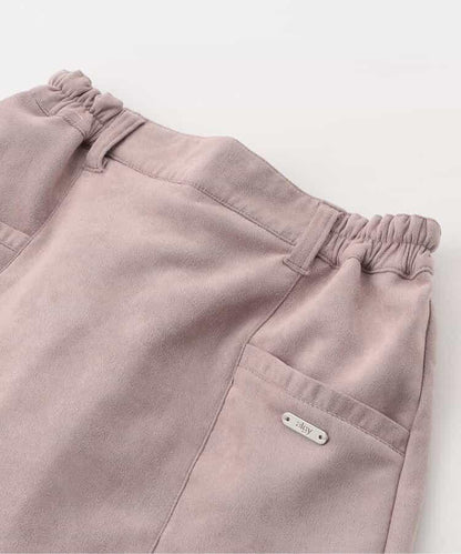 【套裝可搭配】麂皮半身裙褲