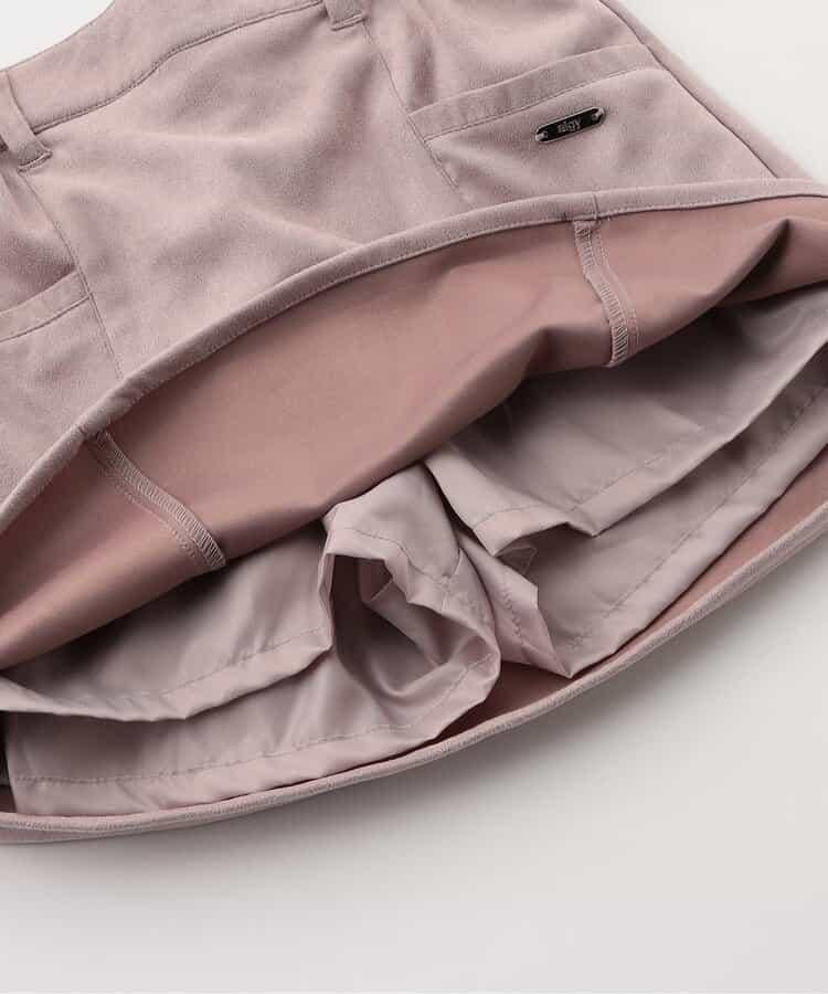 【套裝可搭配】麂皮半身裙褲