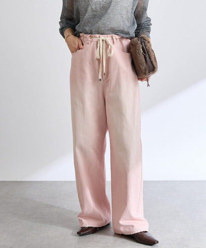 【RIVE DROITE】抽繩休閒長褲